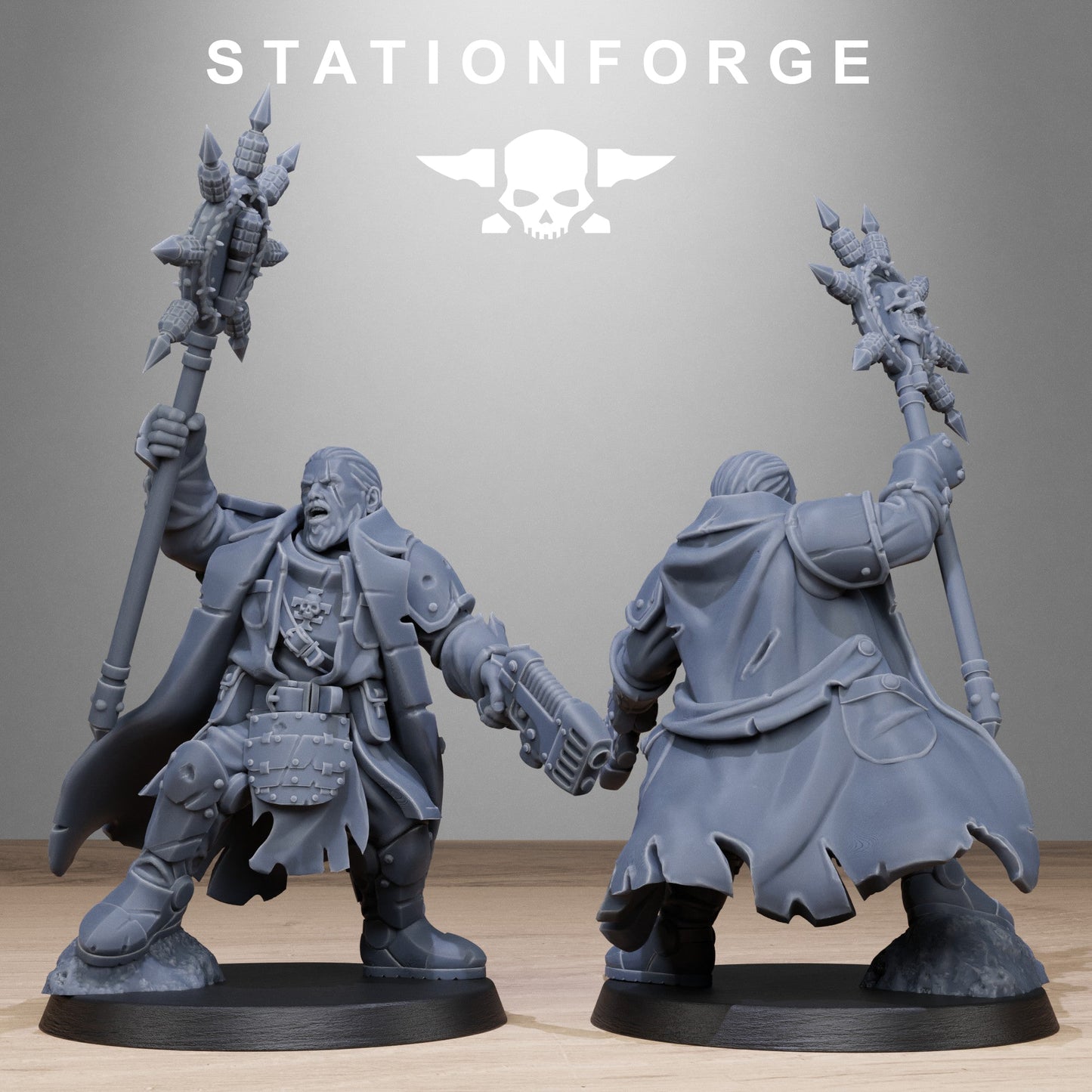 3D Printed RoyalGuard Bloodwardens by StationForge Miniatures