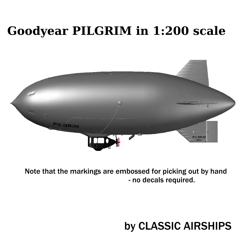 PILGRIM airship 1:200 scale