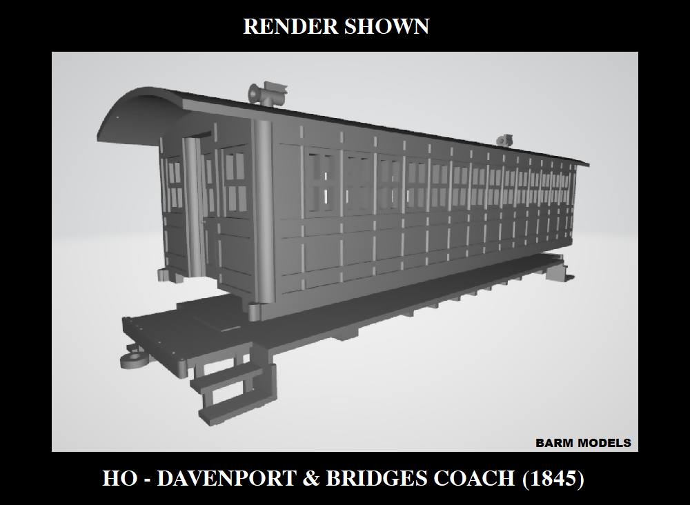 Davenport & Bridges Coach 1845