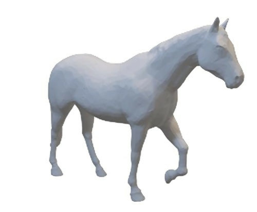 O Scale walking Horse