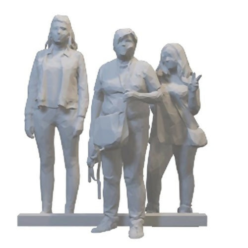 S Scale Standing Women 7