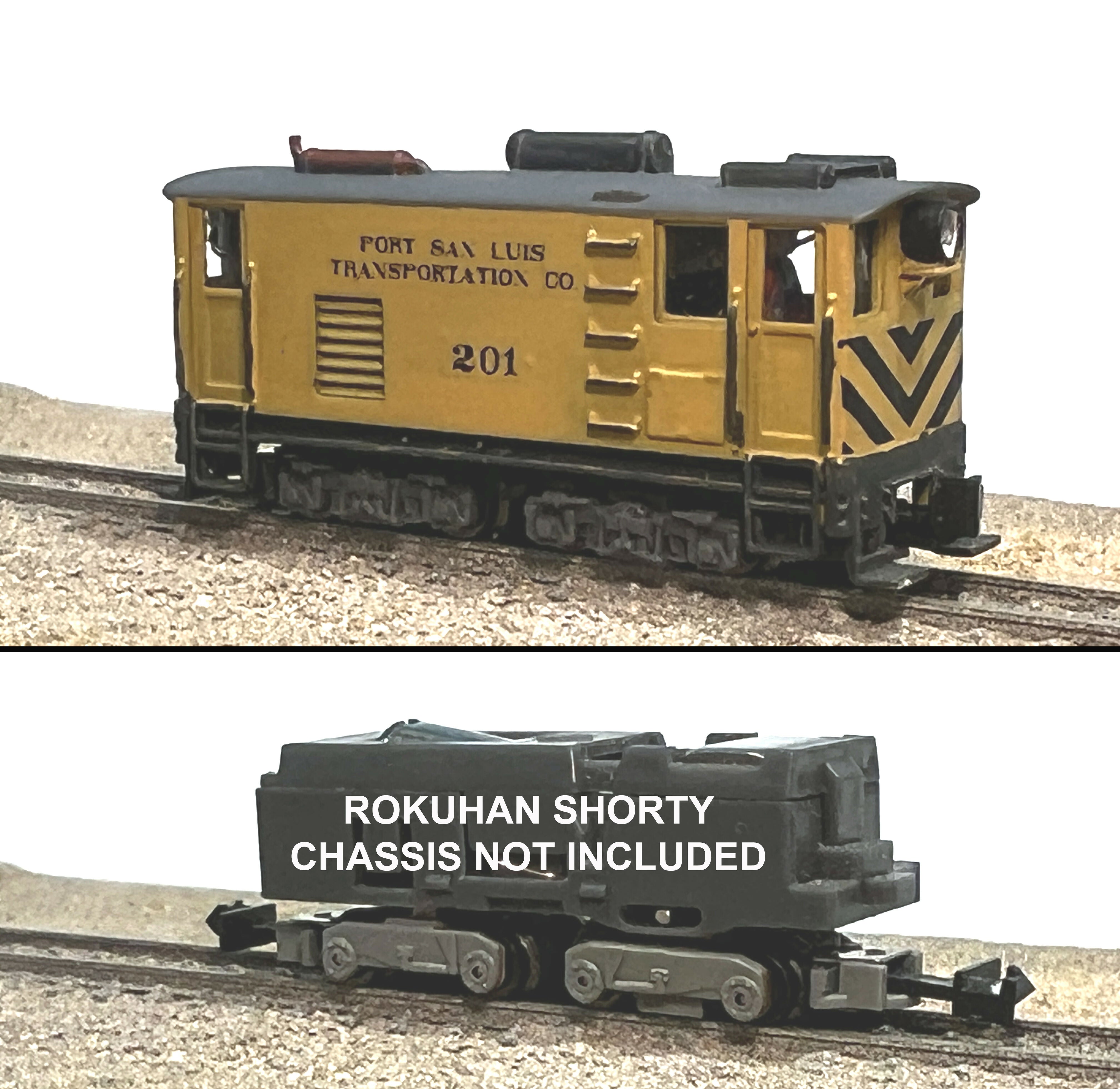 Box Cab Diesel Body - HO scale – 3Dp Train