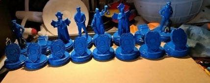 Police Chess Set