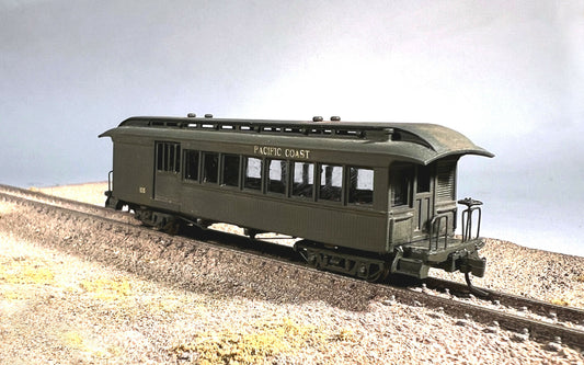 Pacific Coast Railway Combine 106 (TT scale)