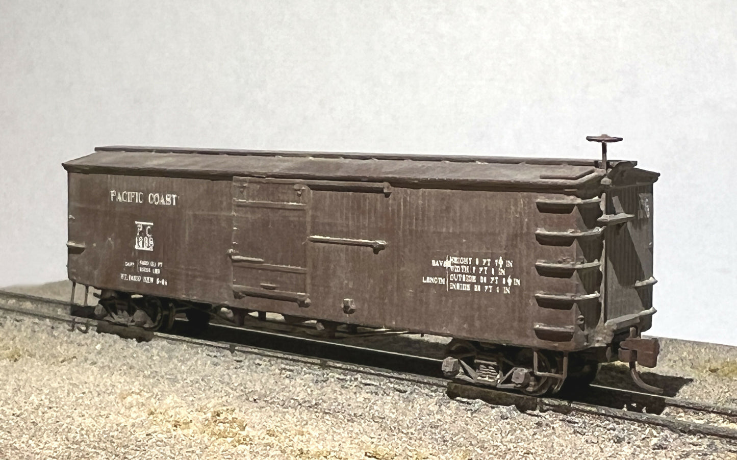 PCRy Box Car No. 1236 (TT scale)