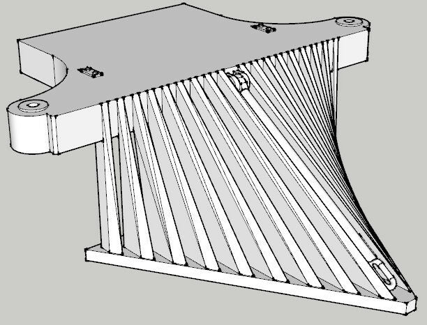 Cowcatcher vertical stave 3