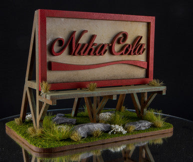 28mm Nuka Cola Billboard - 28MMDF167-2