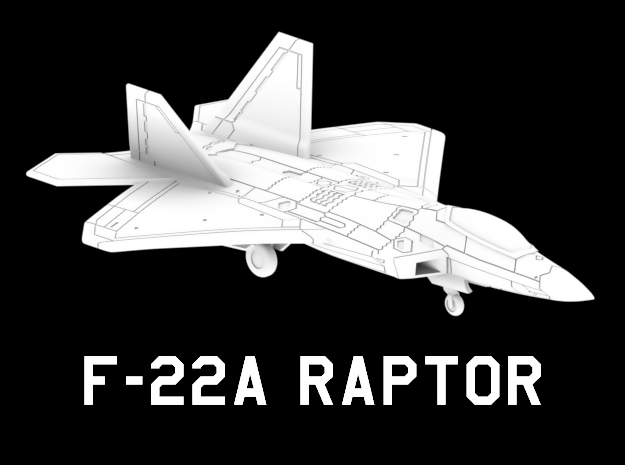 1:285 Scale F-22A Raptor