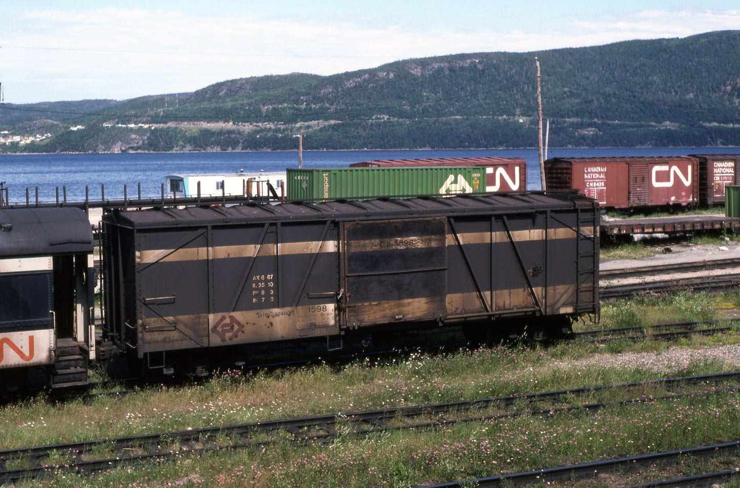 CN NARROW GAUGE BOXCAR Smooth Side V2