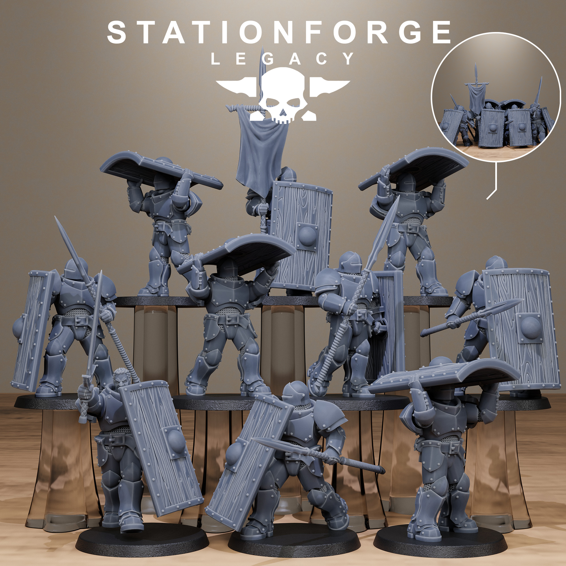3D Printed Solaris Phalanx by StationForge Miniatures – 3Dp Train