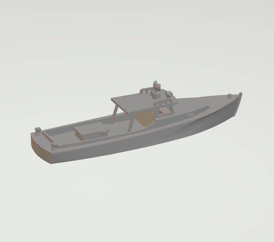 87 Scale Chesapeake Bay Deadrise Workboat 1