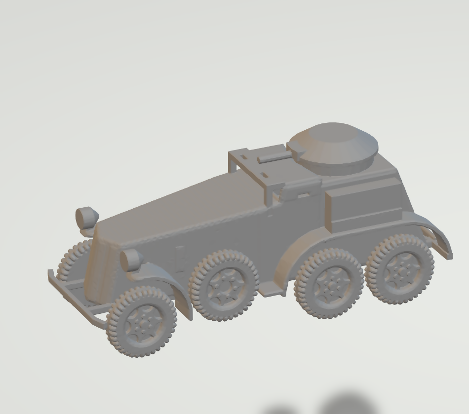 87 Scale M1 Armored Car 1932