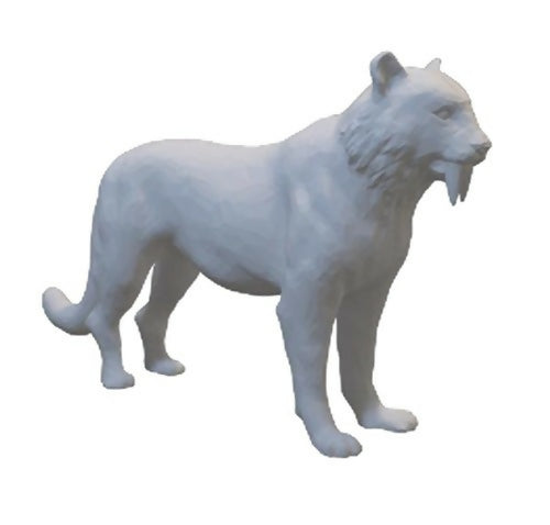 HO Scale Sabertooth Tiger