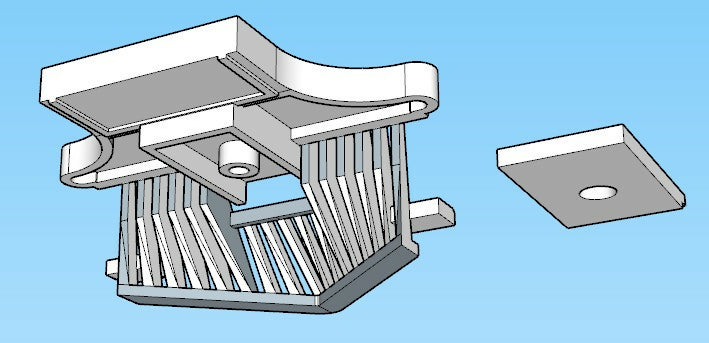 Cowcatcher horizontal stave Bob 2