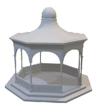 HO Scale Bandstand