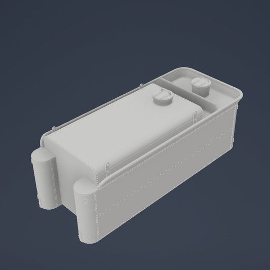 Blackstone Models C-19 2-8-0 Oil Tender Shell