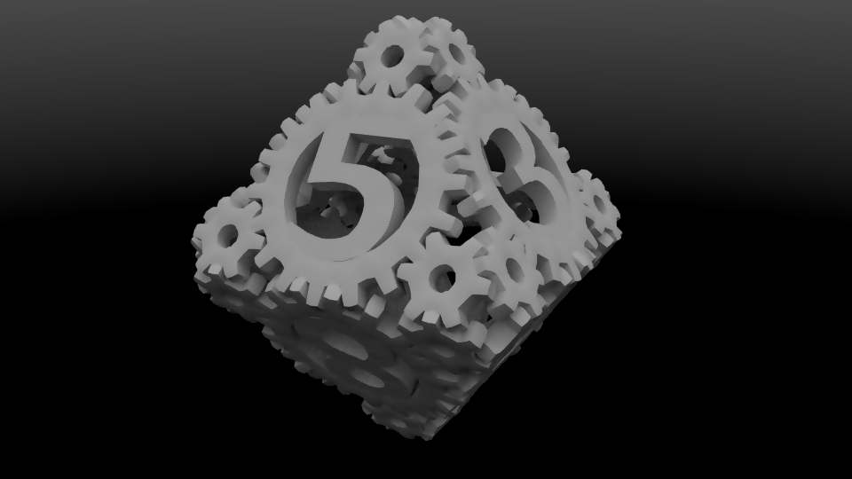 Gear Die select from 4 to 20 faces