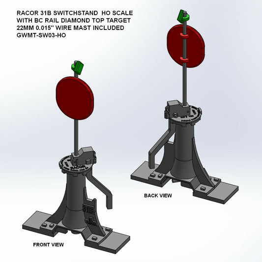 GWMT-SW03-CN Racor 31B stand BCRail Diamond IMAGE