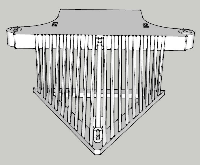 Cowcatcher vertical stave 2