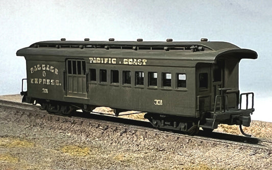 Pacific Coast Railway Combine 301 (N scale)