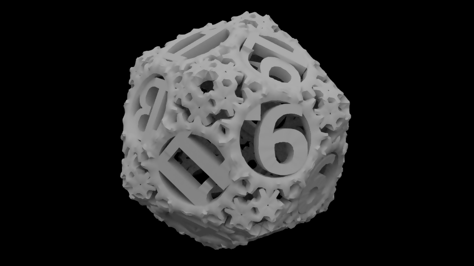 Gear Die select from 4 to 20 faces