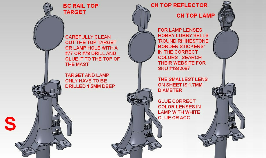 Racor 31B Switchstand with CN/GTW Target and Reflector HO