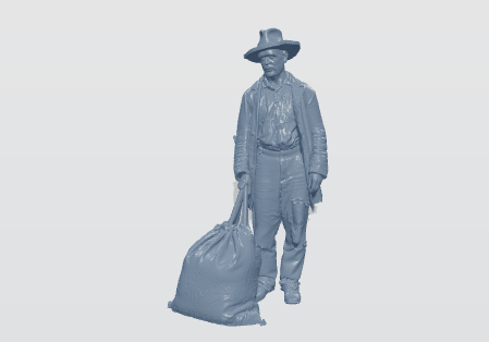 Man standing with Bag