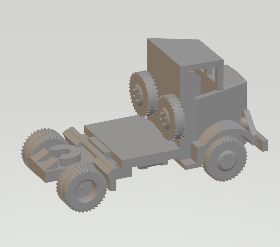 87 Scale Autocar Tractor 1