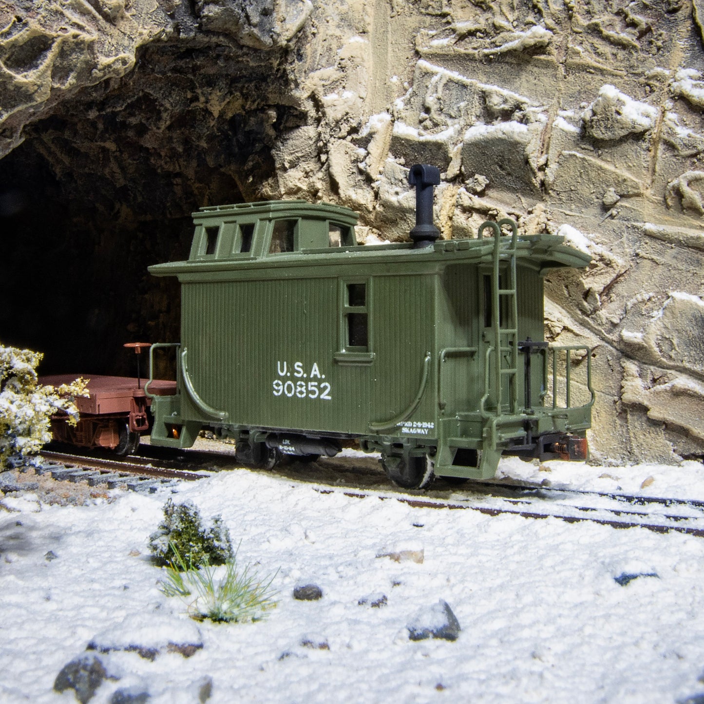 GBC-C008 United States Army Narrow Gauge Cabooses - HOn3, Sn3, On3