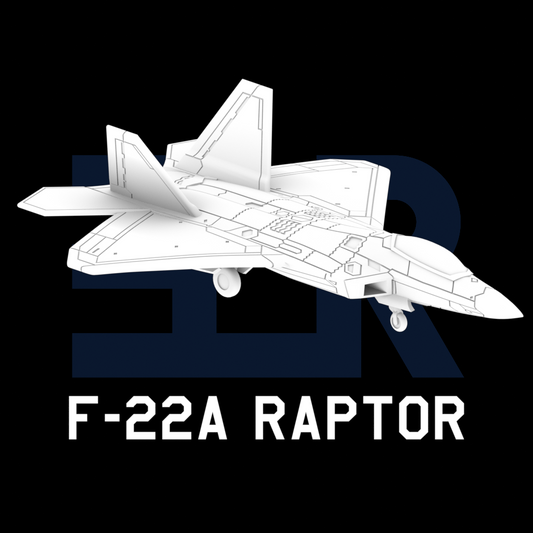 1:285 Scale F-22A Raptor