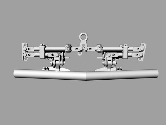 M1245 SOCOM Front Bumber and Articulated Tow-Bar