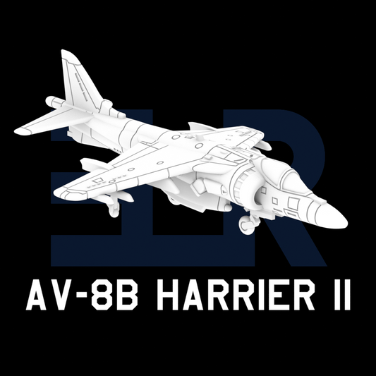 1:285 Scale AV-8B+ Harrier II