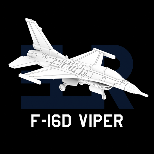 1:285 Scale F-16D Viper