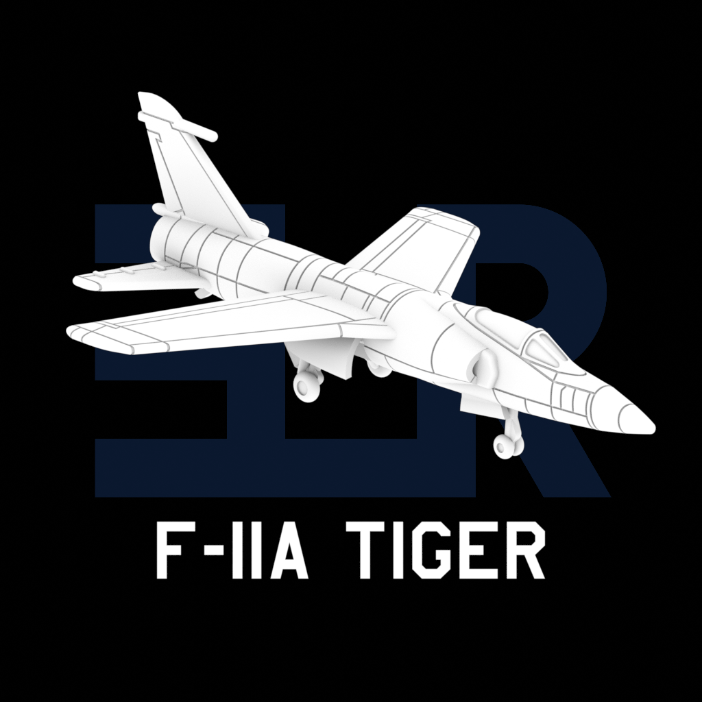 1:285 Scale F-11A Tiger