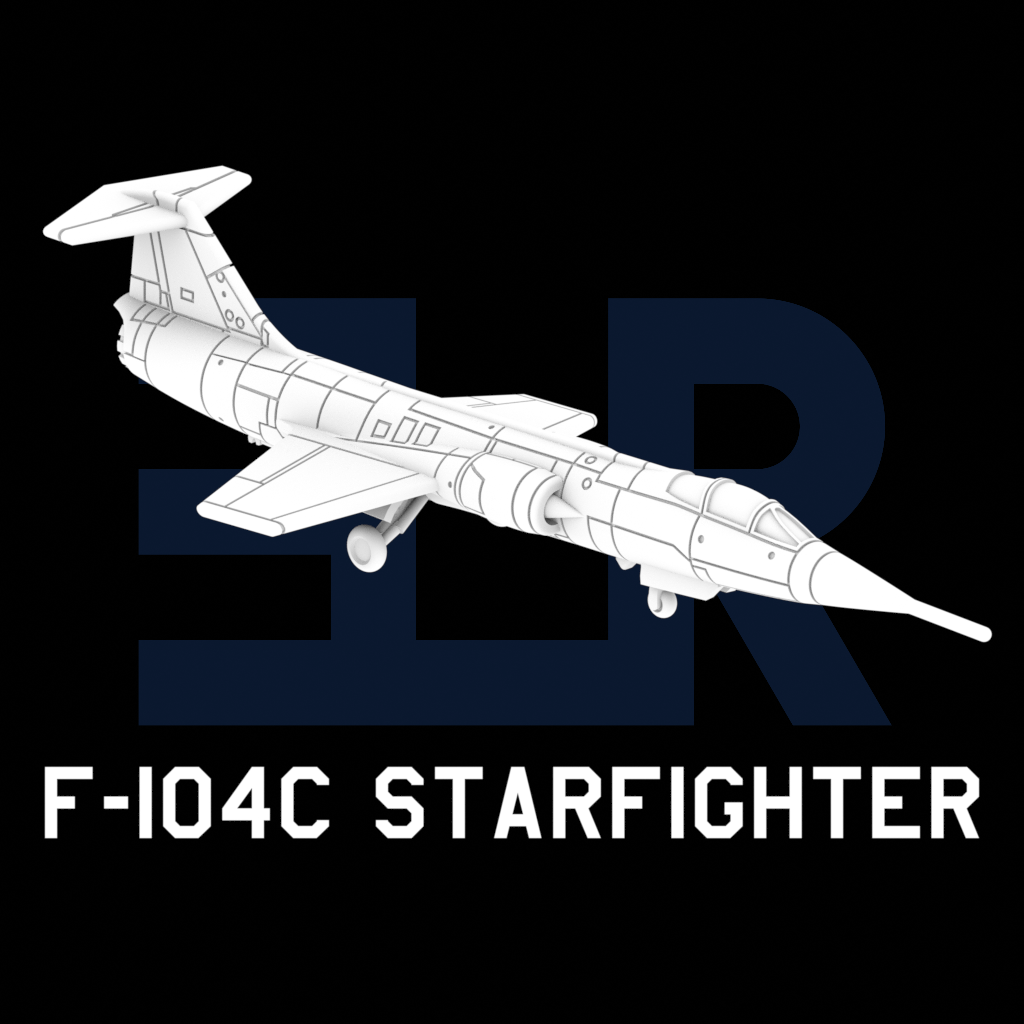 1:285 Scale F-104C Starfighter