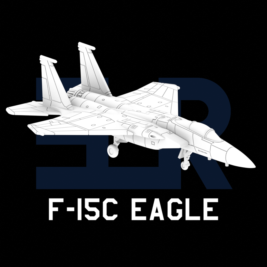 1:285 Scale F-15C Eagle