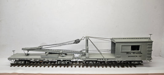 HOn3 D&RGW Derrick OP and Idler Car Kit