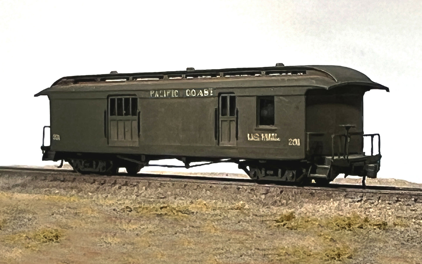 Pacific Coast Railway Baggage 201 (N Scale)