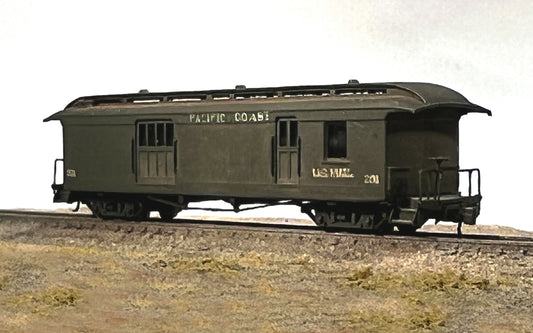 Pacific Coast Railway Baggage 201 (N Scale)