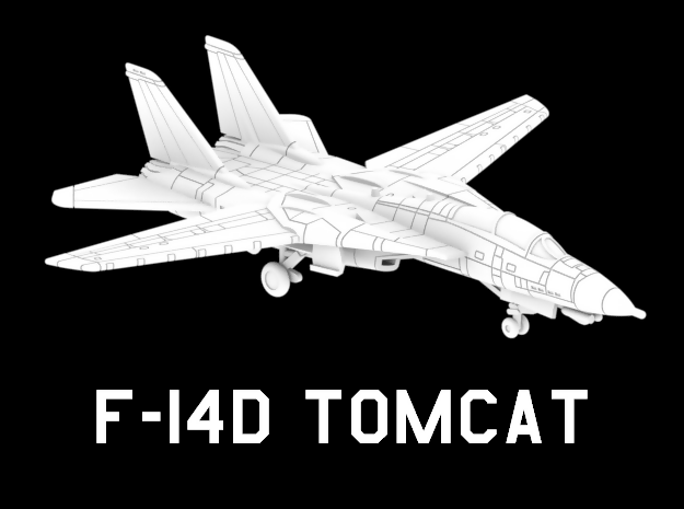 1:285 Scale F-14D Tomcat