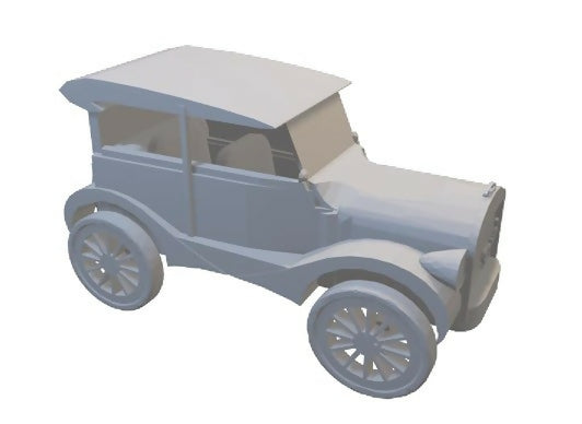 HO Scale 1925 Model T Touring Car