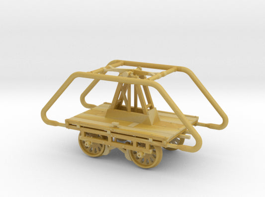 Sn3 Scale Sheffield No 5 Narrow Gauge Handcar A & No 32 Pushcar A Combo