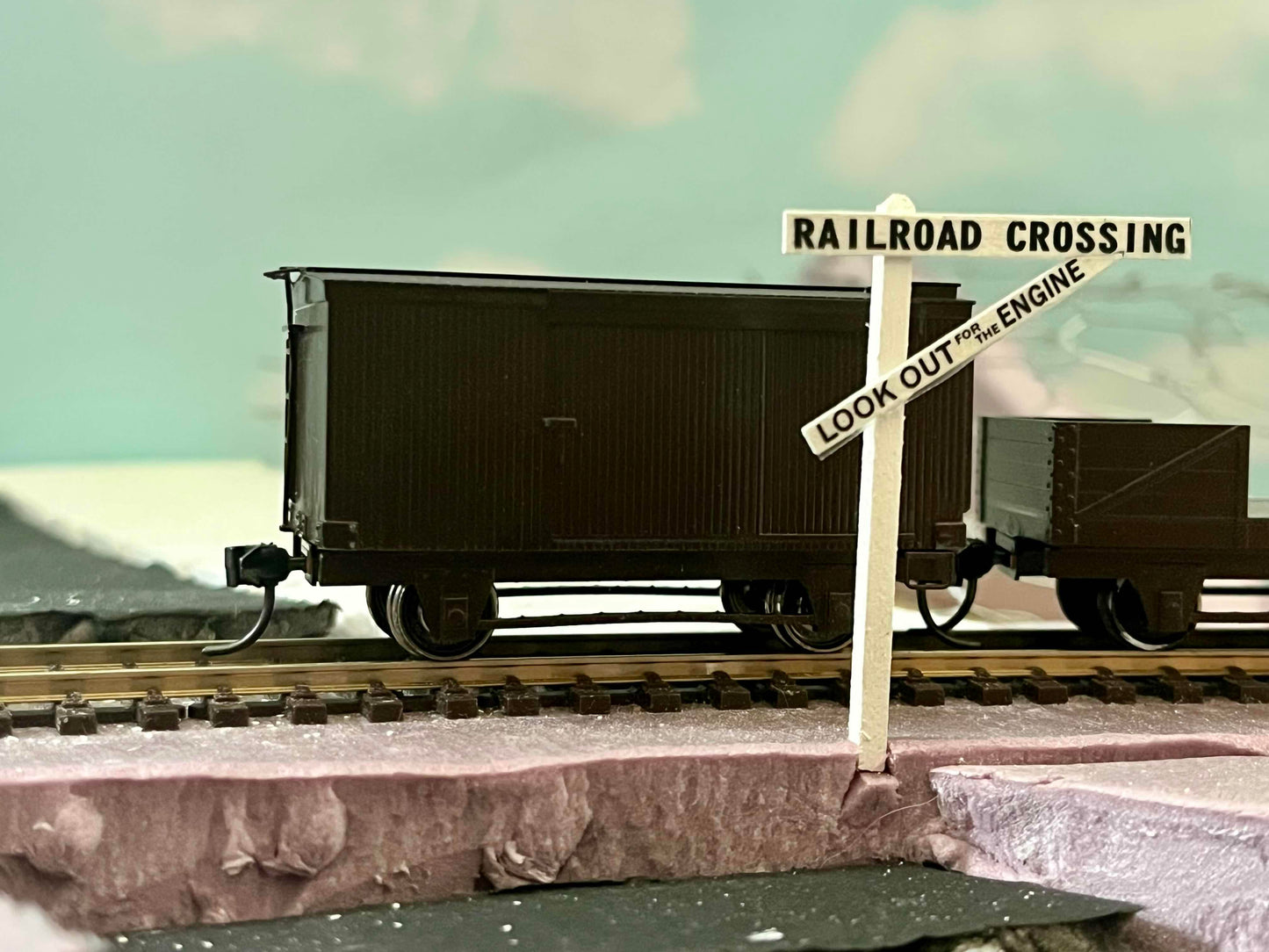 Eastern Railroad/Boston &amp; Maine 4 wheel Boxcar