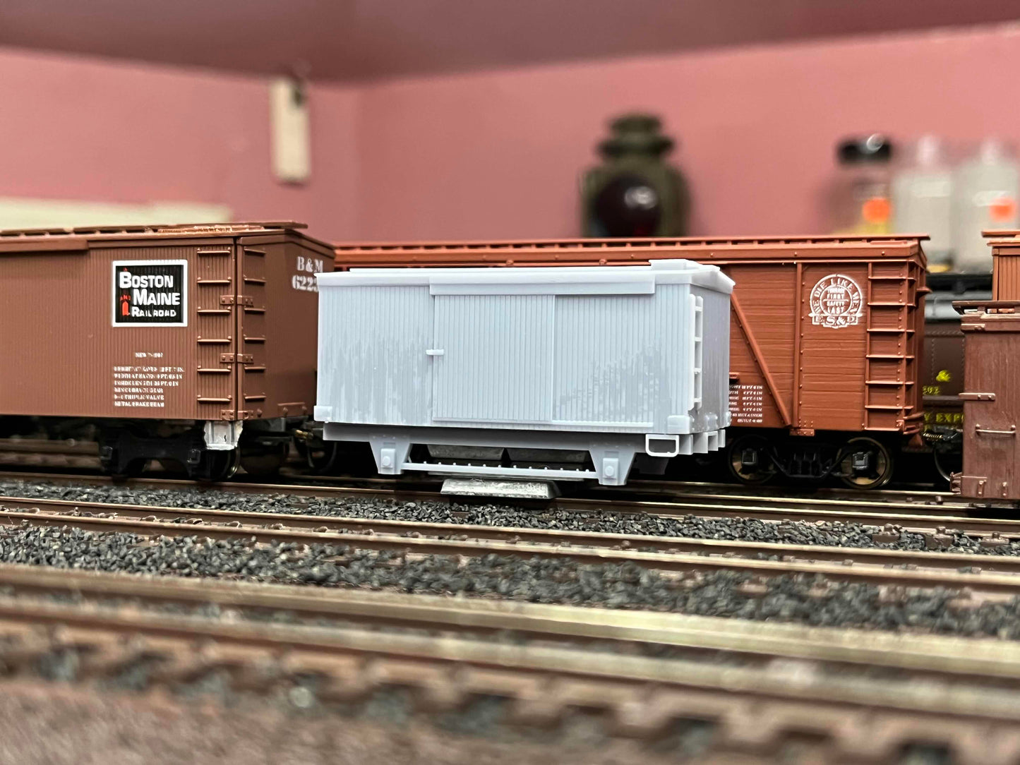 Eastern Railroad/Boston &amp; Maine 4 wheel Boxcar