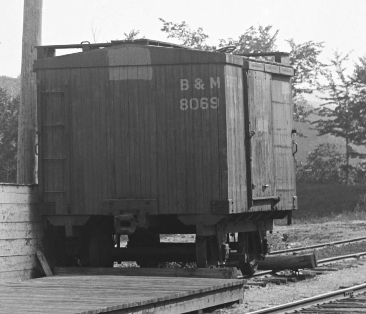 Eastern Railroad/Boston &amp; Maine 4 wheel Boxcar