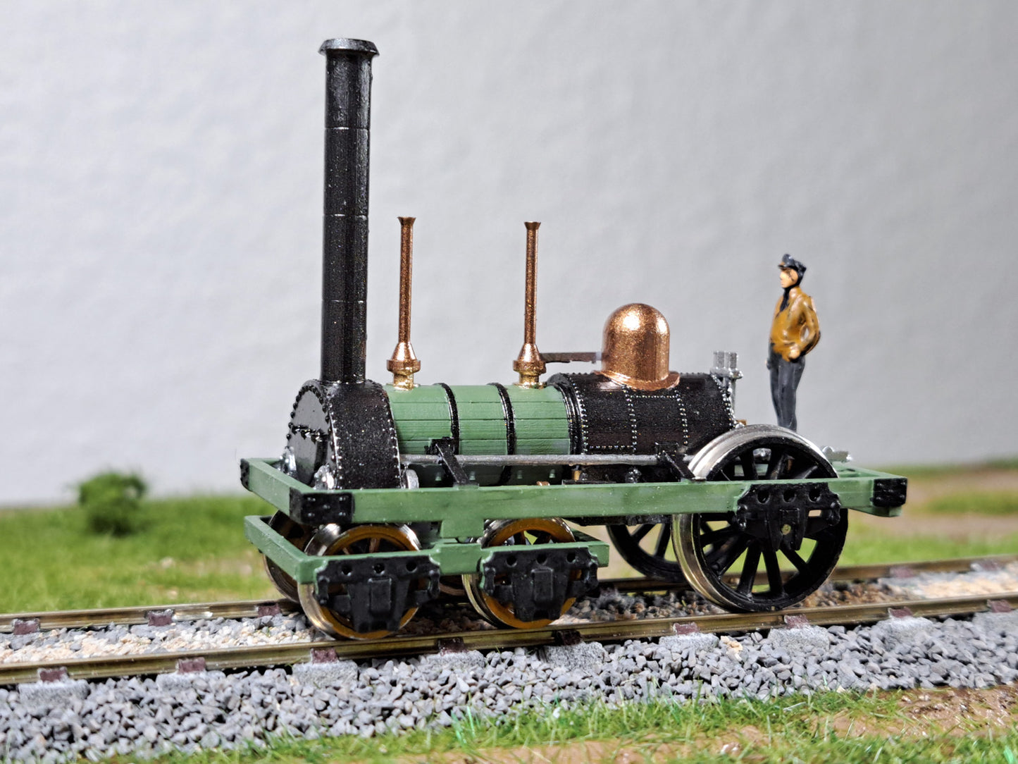 1832 Mohawk & Hudson 4-2-0 steam locomotive "Experiment"