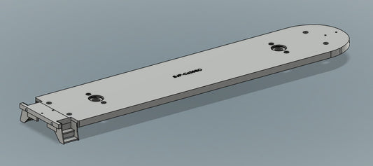 SJP-CS36PSO Chassis On30 streamlined observation car