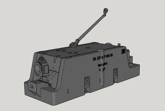 Bobtail Tunnel Jeffrey Mine Locomotive