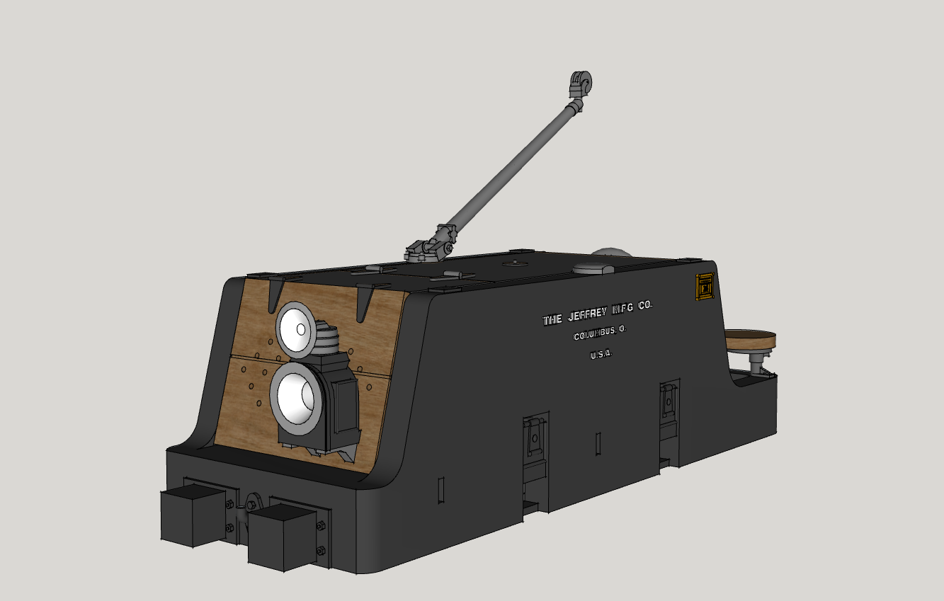 United Verde Jeffrey Mine Locomotive