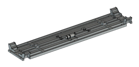 SJP-Cs36s Chassis On30 SJP streamlined passenger cars